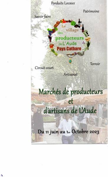 MARCHE DE PRODUCTEURS ET ARTISANAL