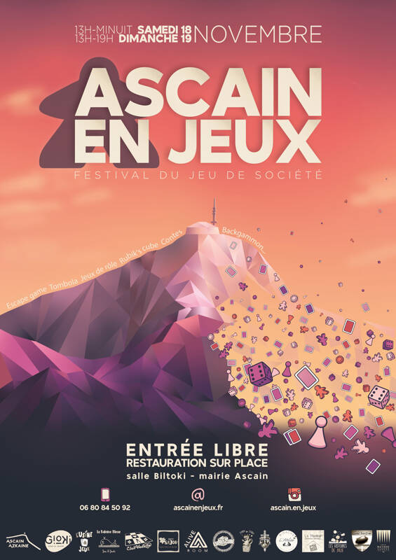 Festival de jeux de société Ascain en jeux