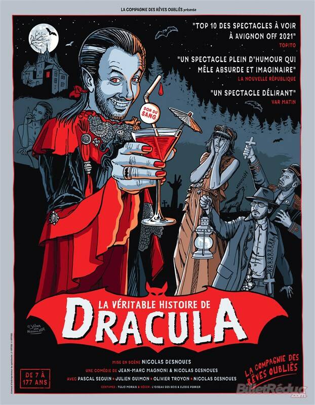 La véritable histoire de Dracula [théâtre - comédie]