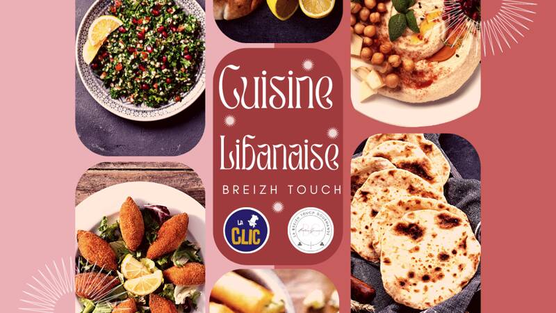 Atelier cuisine libanaise avec la breizh Touch