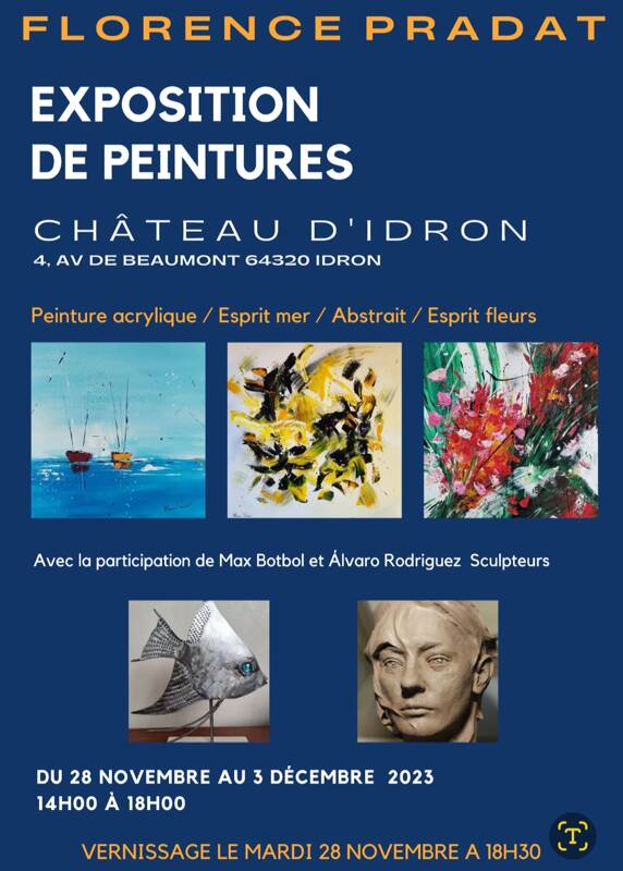 Exposition de peintures Florence Pradat