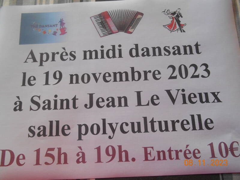 après midi dansant