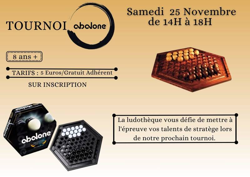 Tournoi jeu ABALONE