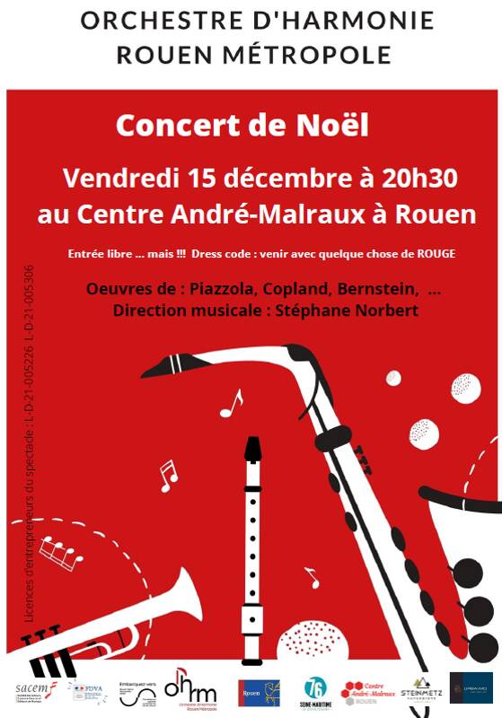 Concert de Noël de l'OHRM