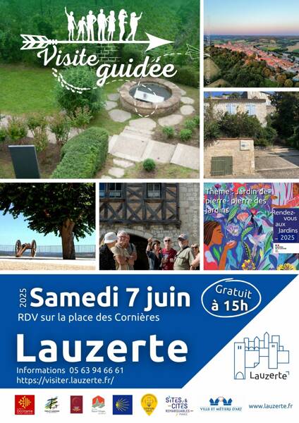 Visite guidée de la cité médiévale de Lauzerte