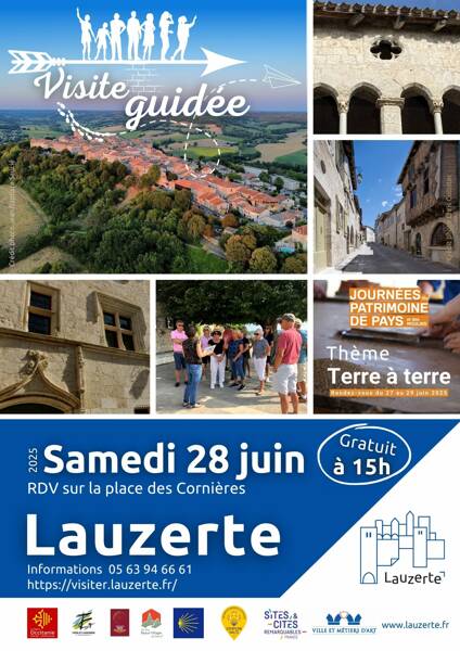 Visite guidée de la cité médiévale de Lauzerte