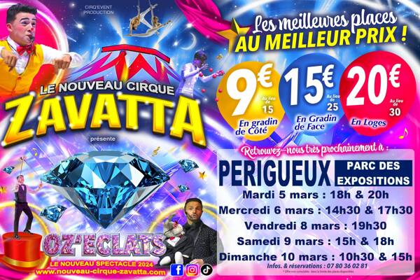 Nouveau Cirque Zavatta à Périgueux