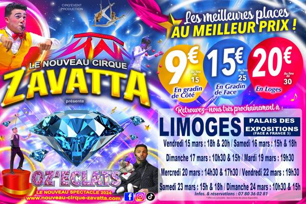 Nouveau Cirque Zavatta à Limoges