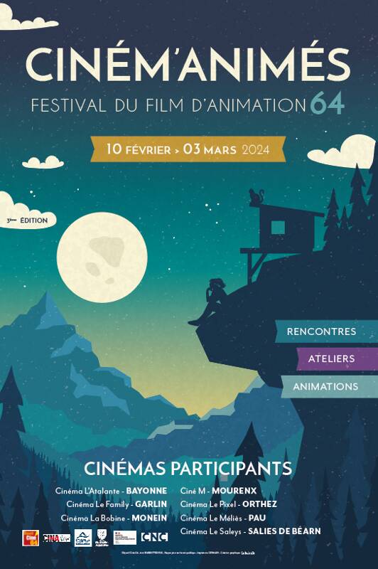 Festival Ciném'Animés #3 - Festival du film d'animation 64