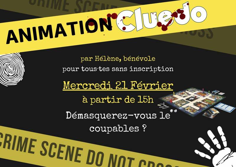 Animation-jeu CLUEDO