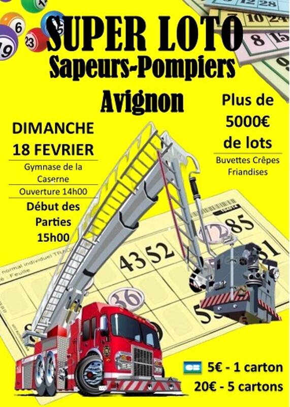 LOTO SAPEUR-POMPIERS D'AVIGNON