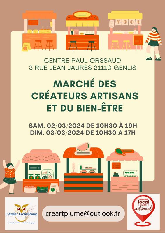 Marché des créateurs locaux et du bien-être