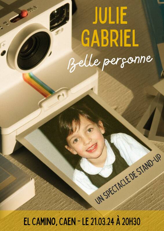 Julie Gabriel dans Belle personne - Standup