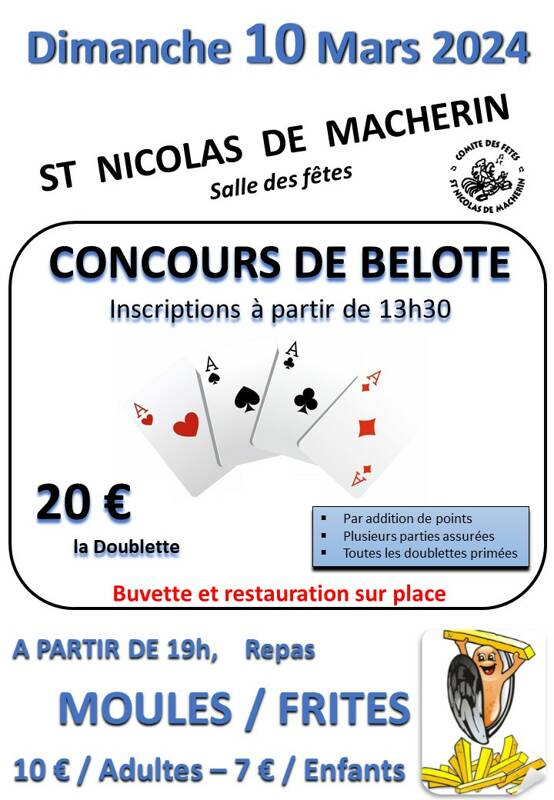 Concours de belote