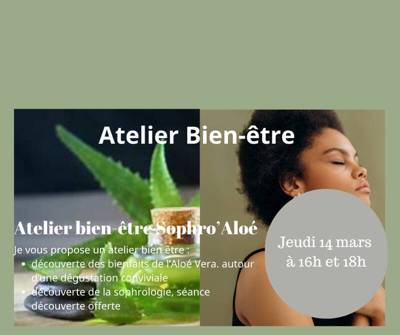 Atelier bien-être sophro'aloé