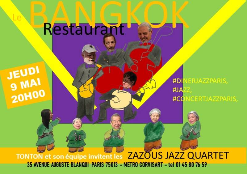 Diner jazz - Découverte et dégustation de la cuisine Laotienne