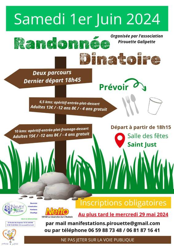 Randonnée dinatoire