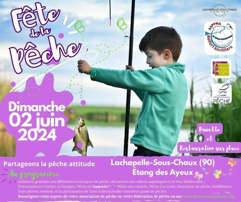 Fête de la Pêche nationale et des milieux aquatiques,T.de Belfort 90, 2 juin 2024