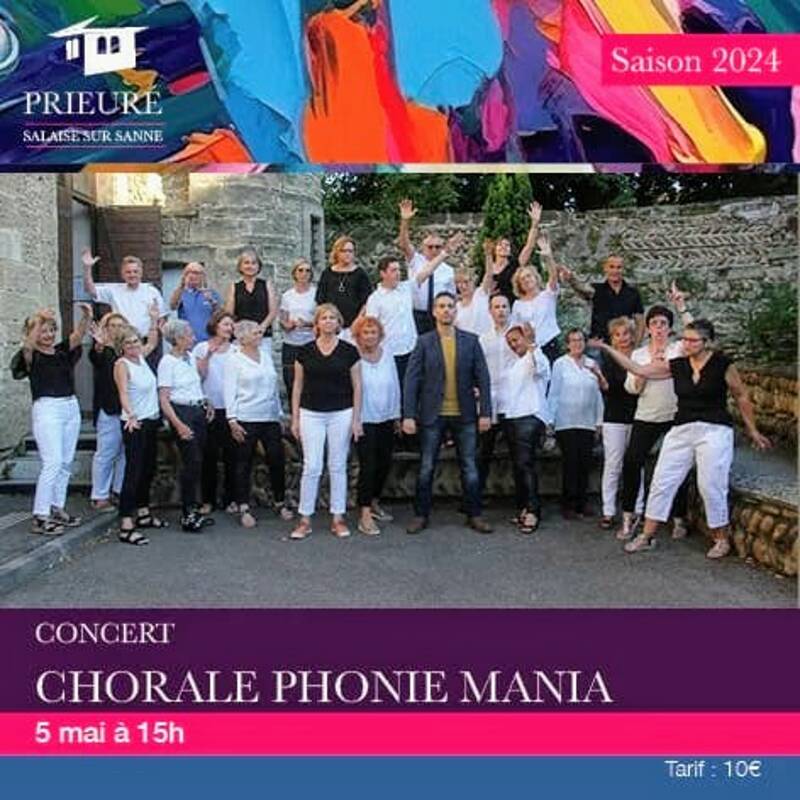 Concert au Prieuré par Phonie Mania