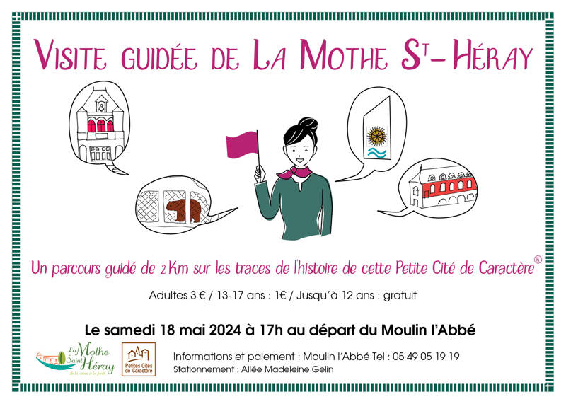 Visite guidée de La Mothe Saint-Héray