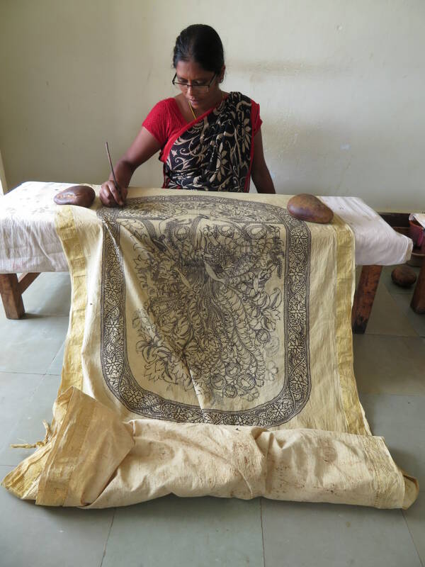 Ô KALAMKARI un art graphique de l'Inde