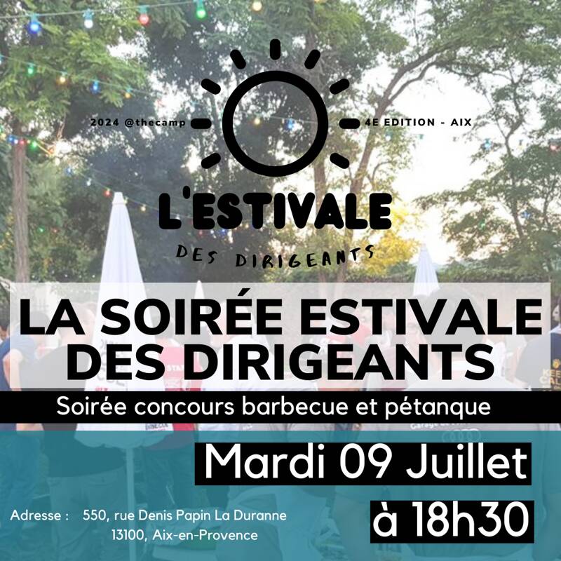 Soirée estivale des dirigeants