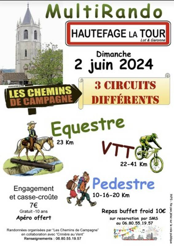 Multi Randonnée - Equestre, Pédestre, VTT