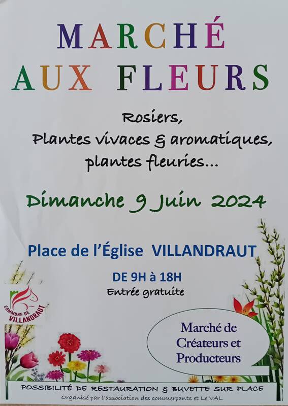 Marché au fleurs