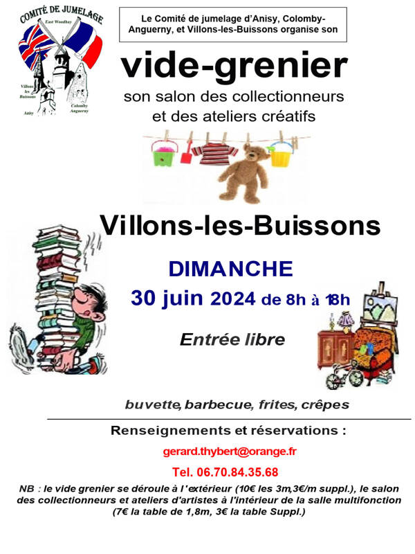 Vide-greniers et salon des collectionneurs et ateliers créatifs