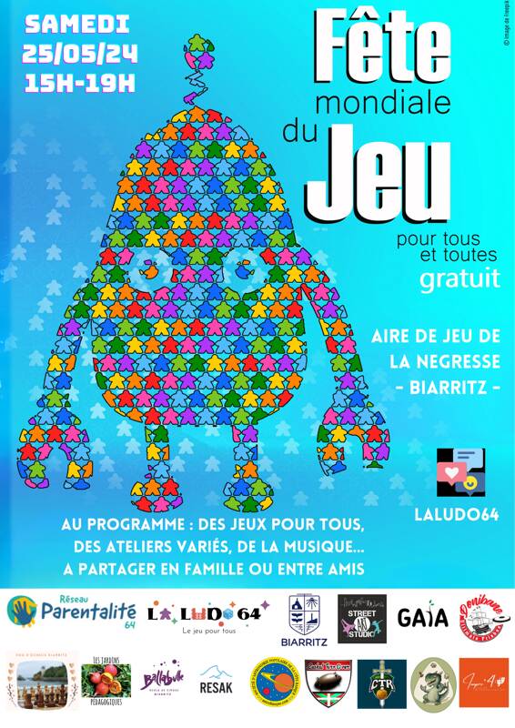 La Ludo 64 présente la 17ème édition de la fête du jeu à Biarritz !