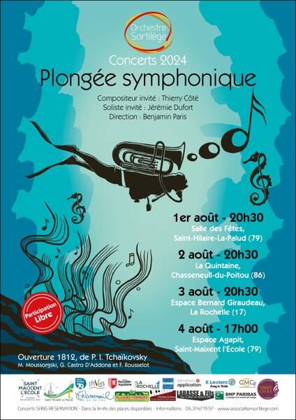 Concerts Orchestre Sortilège – Plongée symphonique
