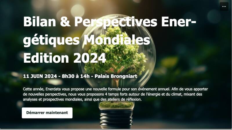 BILAN ET PERSPECTIVES ENERGETIQUES MONDIALES 2024  4 éclairages sur les tendances et les enjeux de rupture
