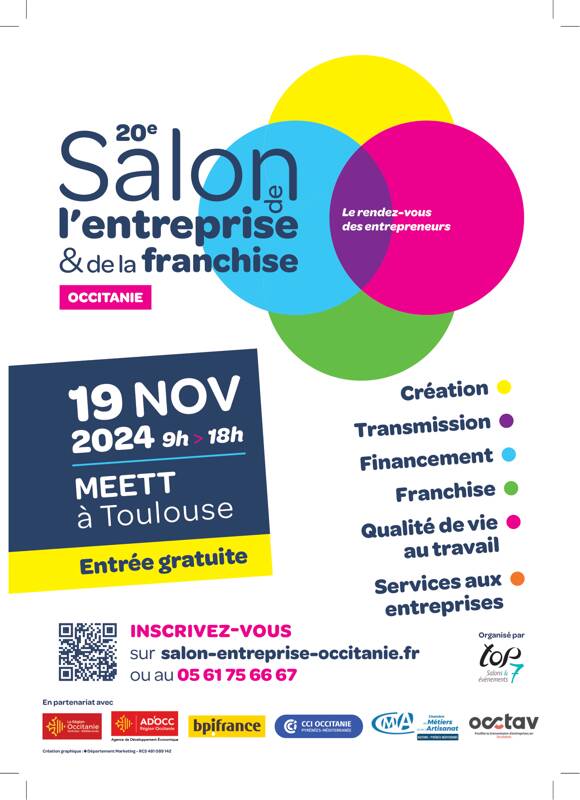 Salon de l'entreprise & de la franchise Occitanie