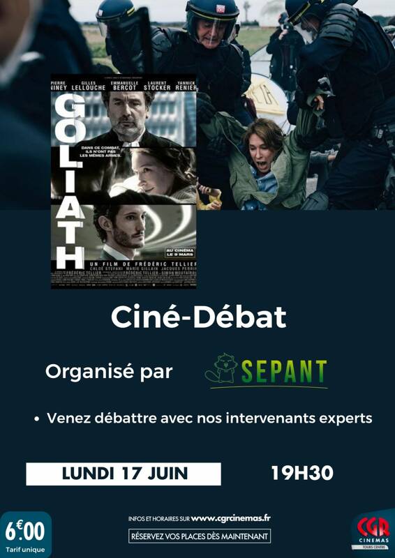 Ciné-débat organisé par La Sepant : Goliath