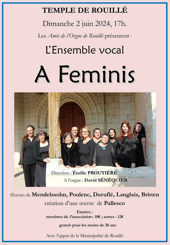 A Feminis, musique sacrée de Mendelssohn à Pallesco