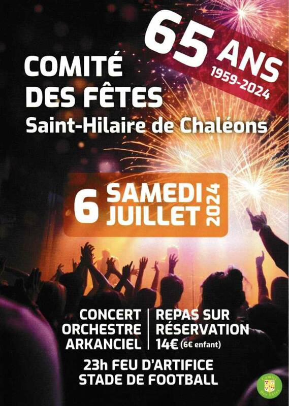 Repas - Concert - Feu d'artifice