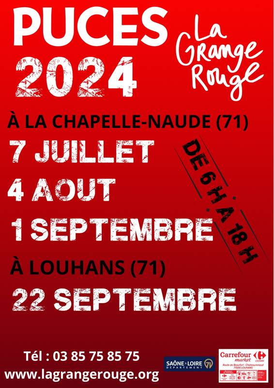 Puces 2024 La Grange Rouge