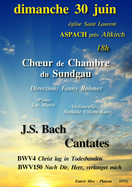 J.S. Bach Cantates BWV 4 et BWV 150