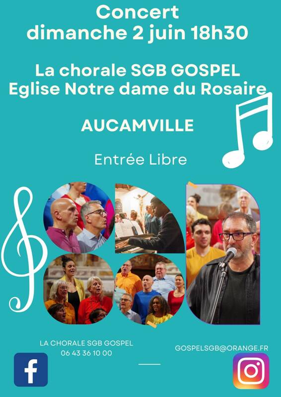 Concert de la chorale SGB Gospel