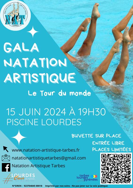 Gala natation synchronisée hautes-pyrénéens