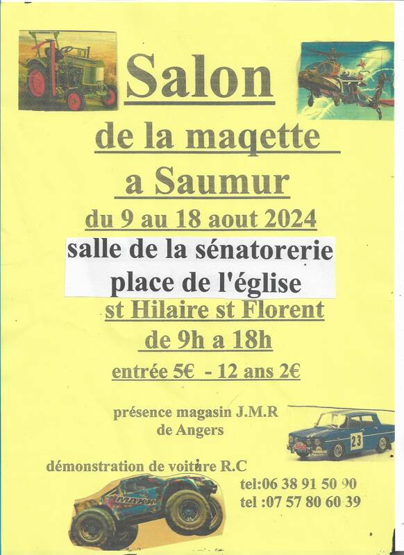 Salon de la maquette A Saumur