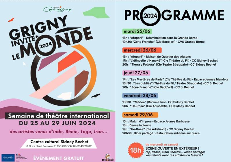 Grigny invite le Monde !