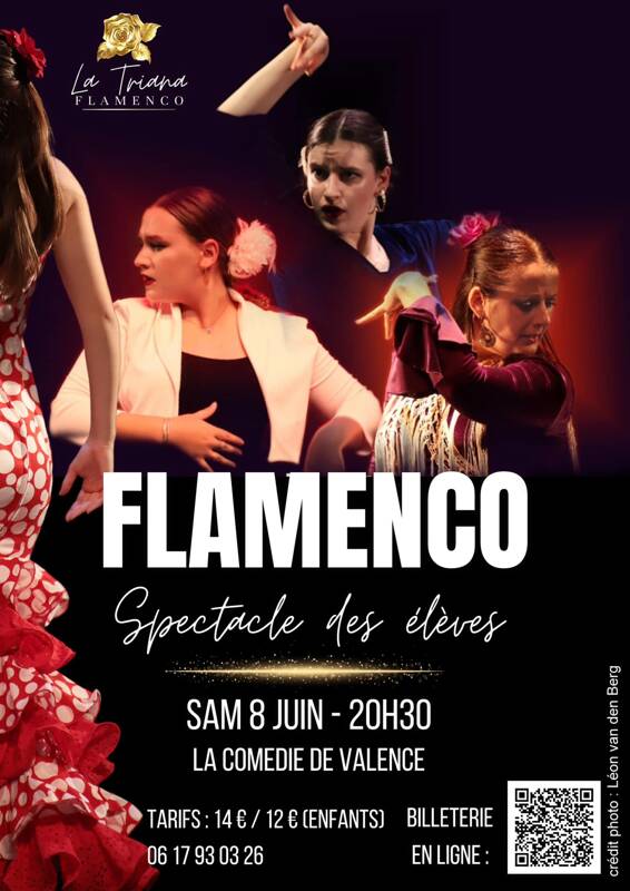 spectacle annuel de danse flamenco