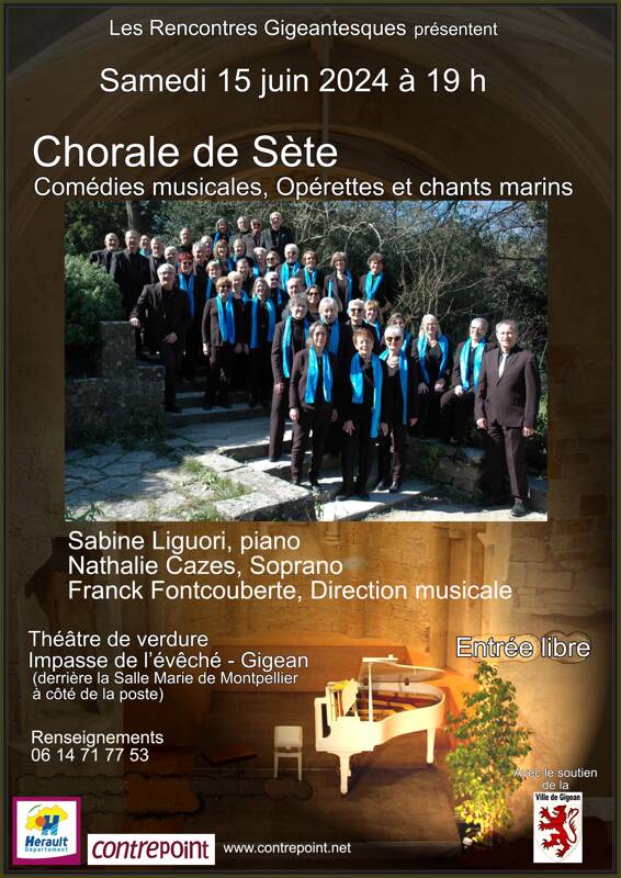 Concert Contrepoint - Chorale de Sète