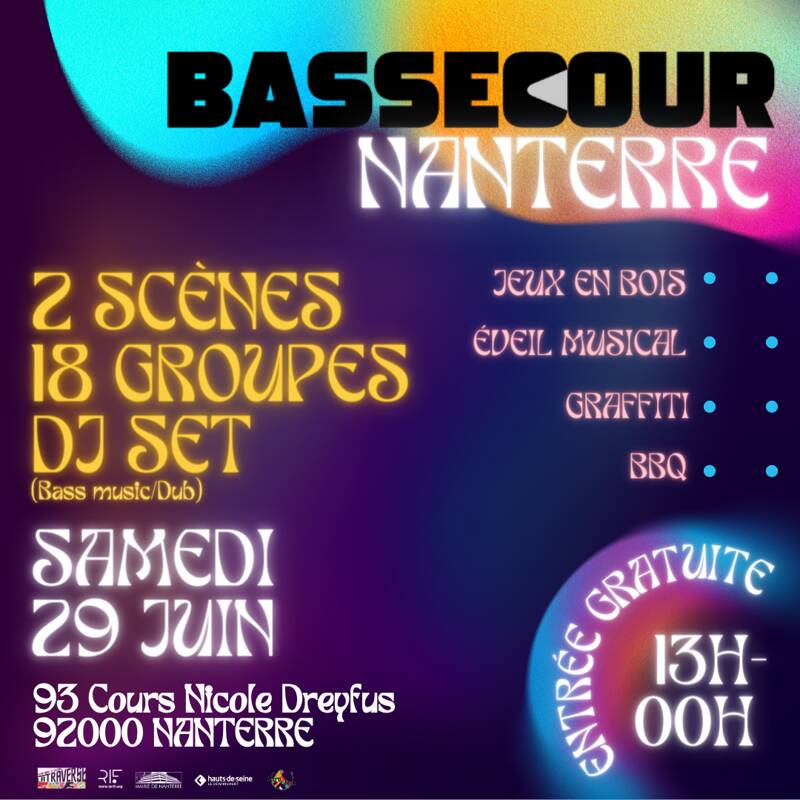 Bassecour Nanterre - 29 juin 2024 : 3ème édition