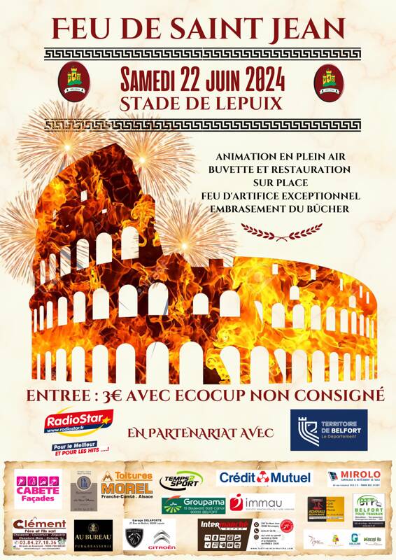 FEU DE SAINT JEAN LEPUIX 2024