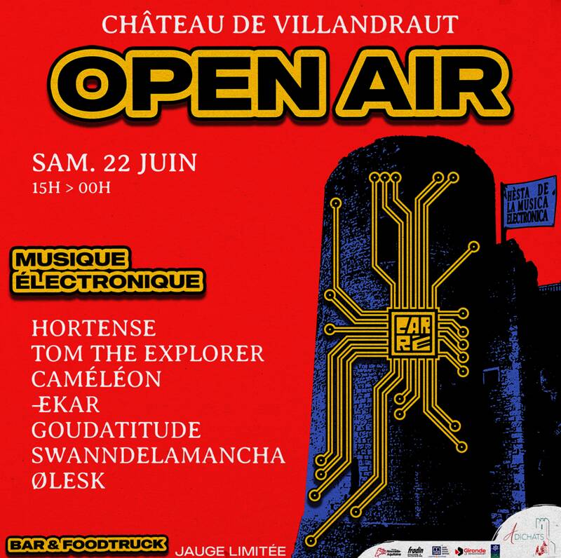 OPEN AIR ELECTRO - Au château de Villandraut