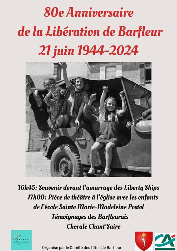 80 e anniversaire de la libération de Barfleur