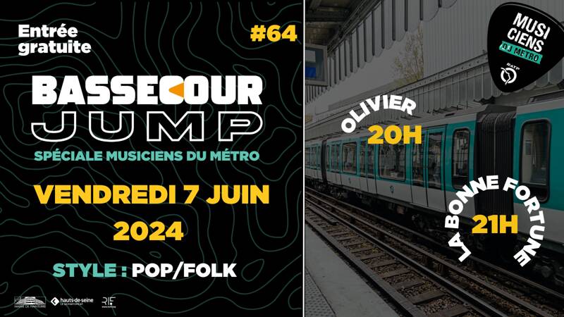 Bassecour Jump #64 w/ Spéciale Musiciens du Métro