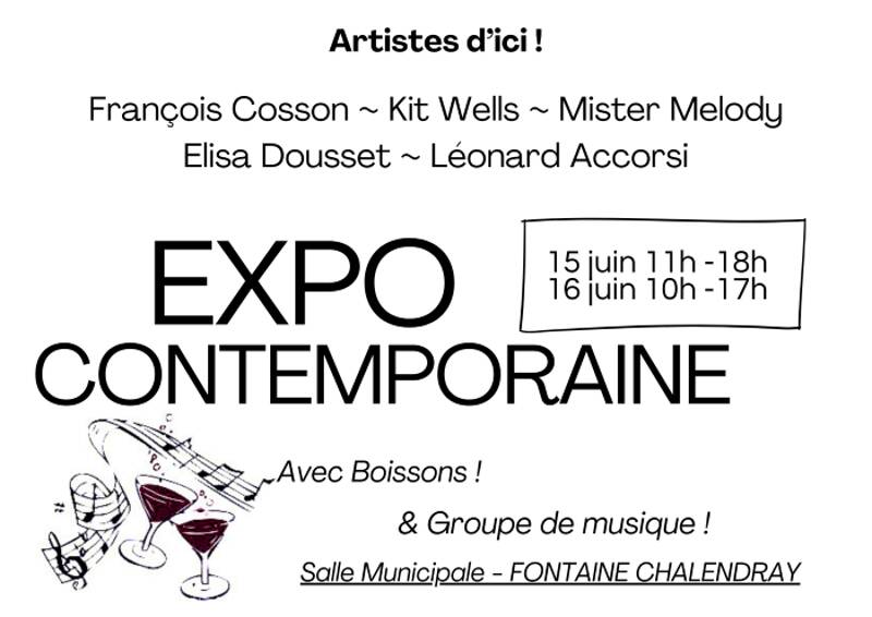 Exposition Peintures, Sculptures & Musiciens